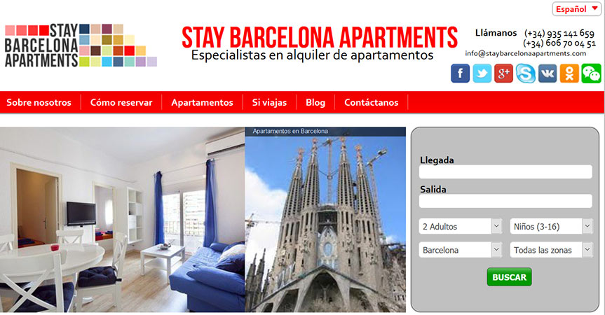 alquiler de vivienda vacacional en barcelona